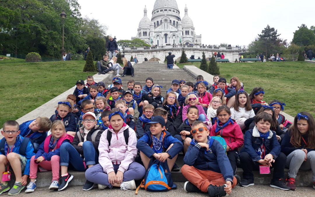 voyage à Paris,  vendredi 3 mai, la butte de Montmartre et le château de Versailles